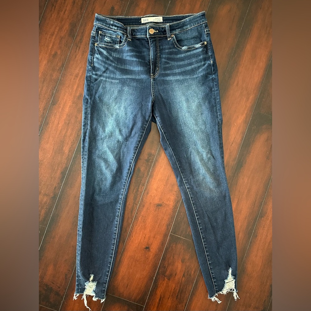 BKE Denim Distressed Skinny Jeans